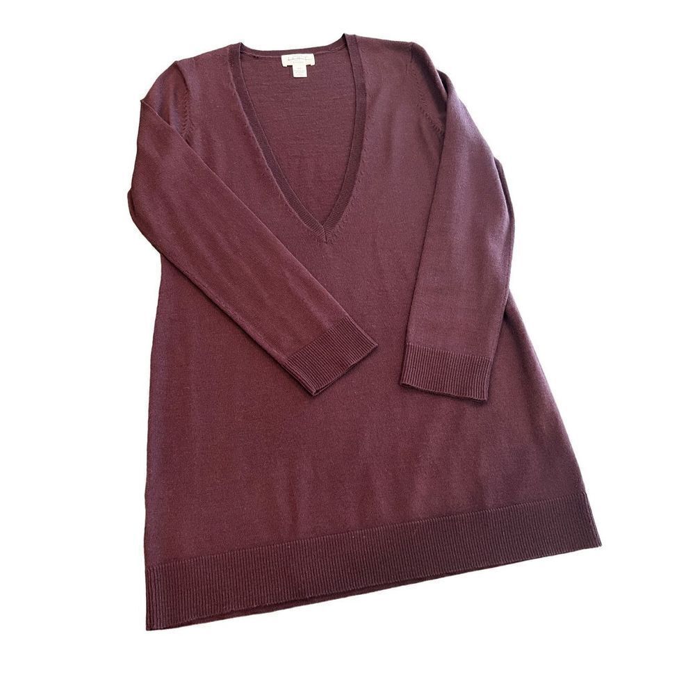 Ann Taylor Petite V Neck Knit Sweater size PM